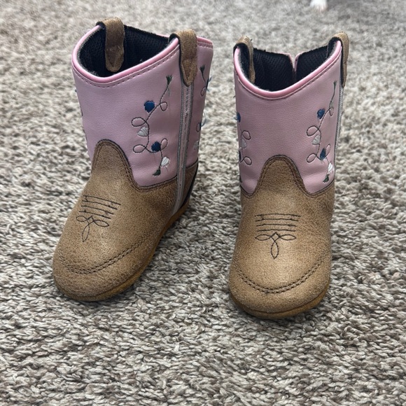 Baby Old West Cowgirl Boots - Picture 1 of 5